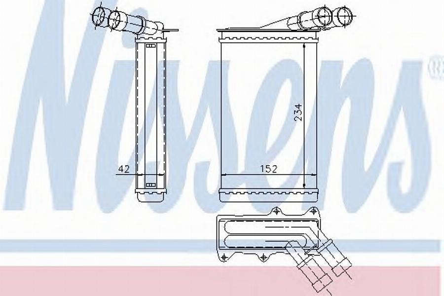 Nissens 71151 - Soojusvaheti,salongiküte onlydrive.pro