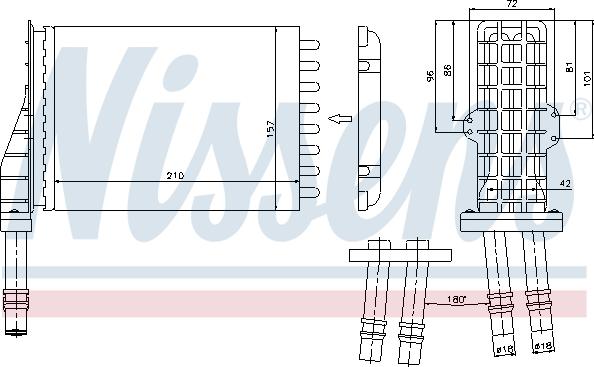 Nissens 73258 - Soojusvaheti,salongiküte onlydrive.pro