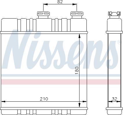 Nissens 72660 - Soojusvaheti,salongiküte onlydrive.pro