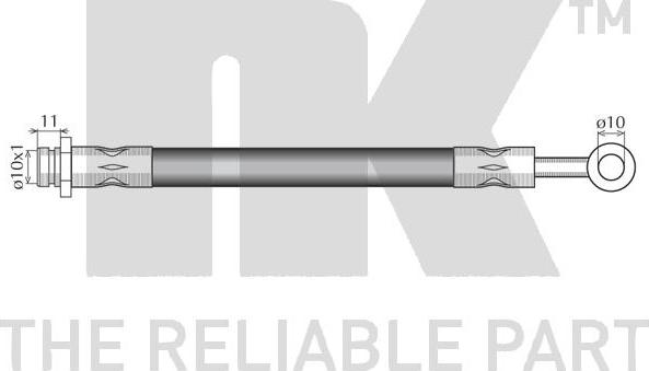 NK 855015 - Brake Hose onlydrive.pro