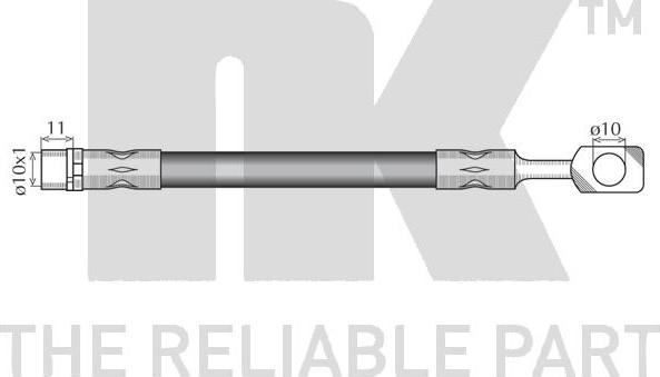 NK 853664 - Brake Hose onlydrive.pro