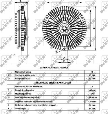 NRF 49538 - Clutch, radiator fan onlydrive.pro