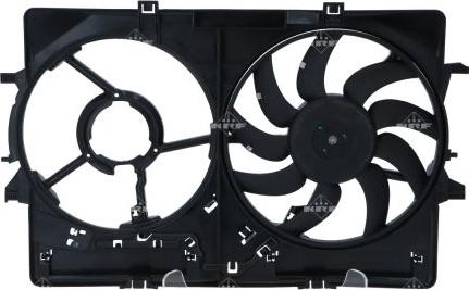 NRF 47908 - Fan, radiator onlydrive.pro