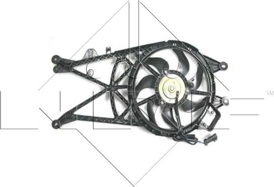 NRF 47489 - Fan, radiator onlydrive.pro