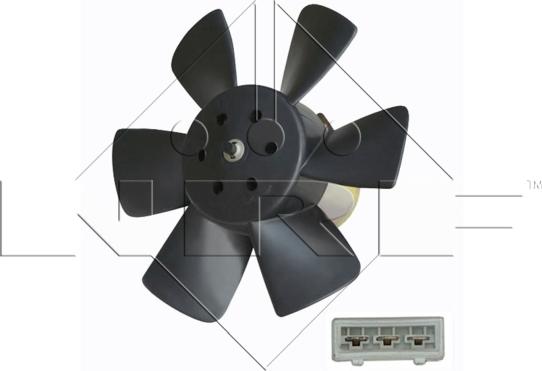 NRF 47429 - Fan, radiator onlydrive.pro