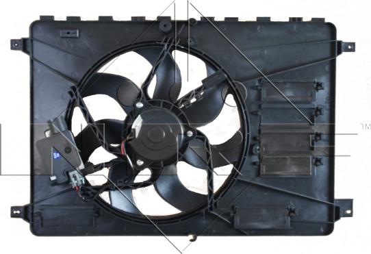 NRF 47593 - Fan, radiator onlydrive.pro