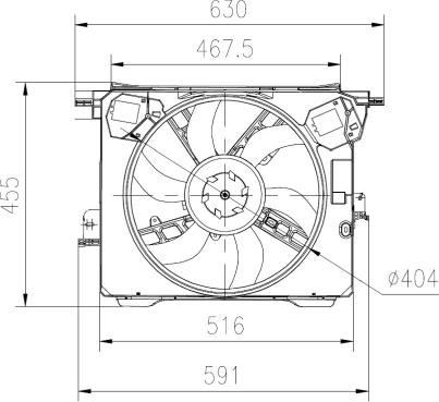 NRF 47899 - Ventilaator,mootorijahutus onlydrive.pro