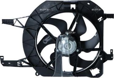 NRF 47880 - Fan, radiator onlydrive.pro