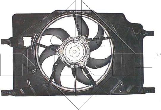 NRF 47364 - Ventilators, Motora dzesēšanas sistēma onlydrive.pro