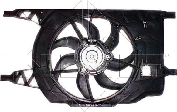 NRF 47366 - Ventilators, Motora dzesēšanas sistēma onlydrive.pro