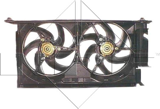 NRF 47334 - Fan, radiator onlydrive.pro