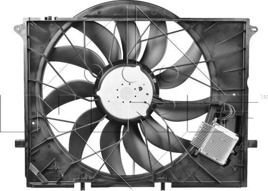 NRF 47297 - Ventilators, Motora dzesēšanas sistēma onlydrive.pro