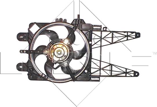 NRF 47246 - Ventilators, Motora dzesēšanas sistēma onlydrive.pro