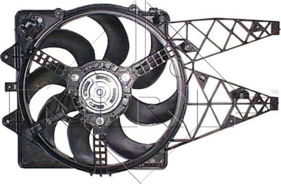 NRF 47252 - Fan, radiator onlydrive.pro