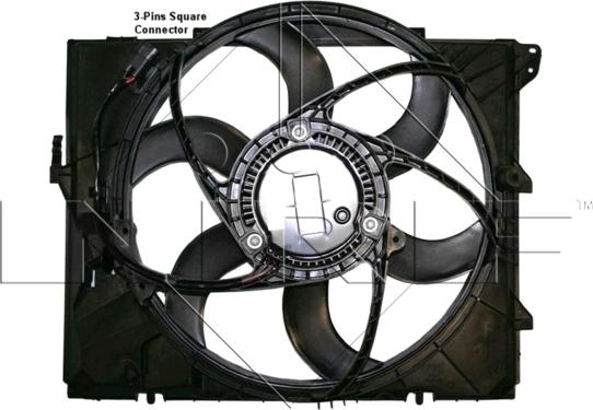 NRF 47209 - Fan, radiator onlydrive.pro