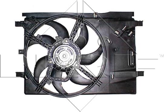 NRF 47236 - Ventilators, Motora dzesēšanas sistēma onlydrive.pro