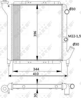 NRF 54641 - Radiaator,mootorijahutus onlydrive.pro