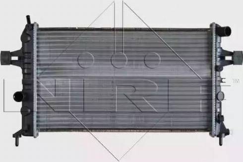 NRF 54668A - Radiator, engine cooling onlydrive.pro