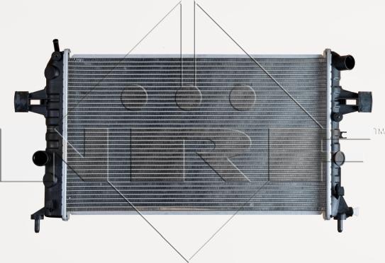 NRF 54668 - Radiators, Motora dzesēšanas sistēma onlydrive.pro