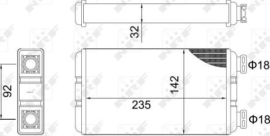 NRF 54312 - Soojusvaheti,salongiküte onlydrive.pro