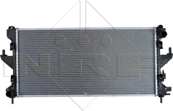 NRF 54204 - Radiator, engine cooling onlydrive.pro