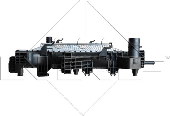 NRF 54203 - Radiator, engine cooling onlydrive.pro