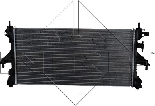 NRF 54202 - Radiator, engine cooling onlydrive.pro