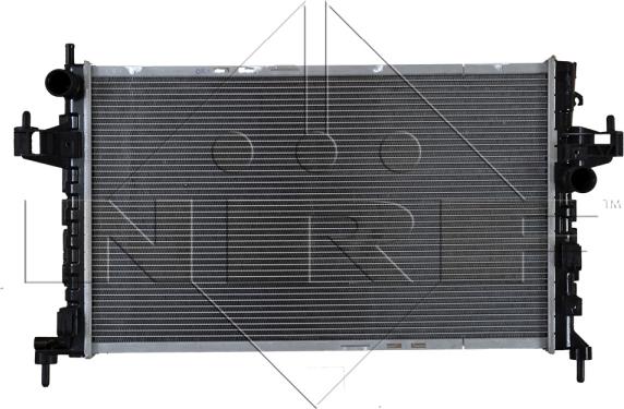 NRF 54753 - Radiator, engine cooling onlydrive.pro