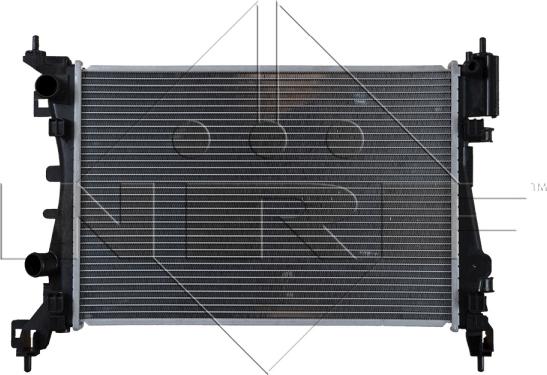 NRF 55341 - Radiator, engine cooling onlydrive.pro