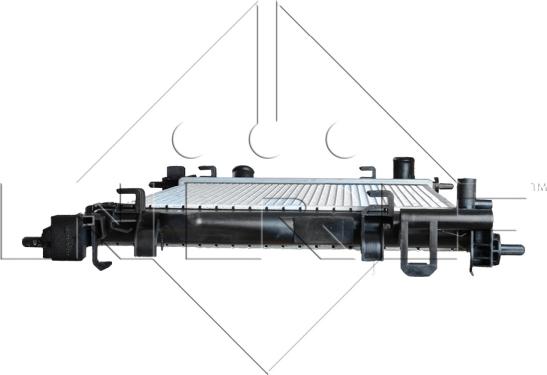 NRF 55341 - Radiator, engine cooling onlydrive.pro