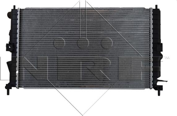 NRF 50563 - Radiator, engine cooling onlydrive.pro