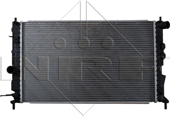 NRF 50563 - Radiator, engine cooling onlydrive.pro