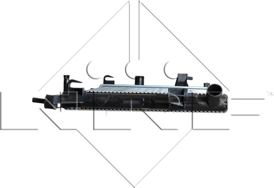 NRF 519596 - Radiator, engine cooling onlydrive.pro