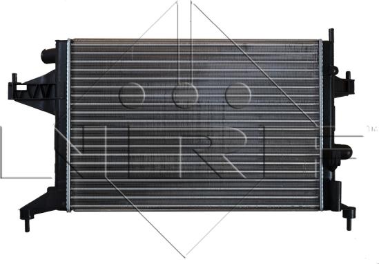 NRF 519596 - Radiator, engine cooling onlydrive.pro