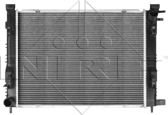 NRF 58444 - Radiator, engine cooling onlydrive.pro