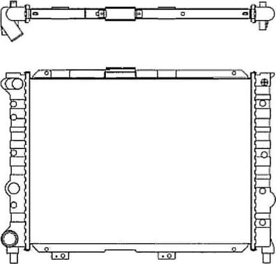 NRF 58114 - Radiator, engine cooling onlydrive.pro