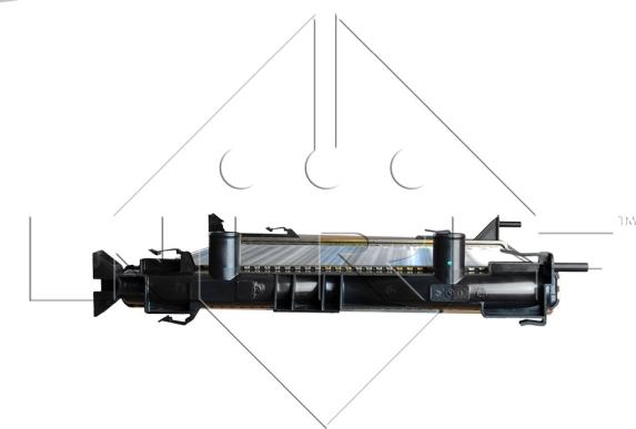 NRF 58328 - Jäähdytin,moottorin jäähdytys onlydrive.pro