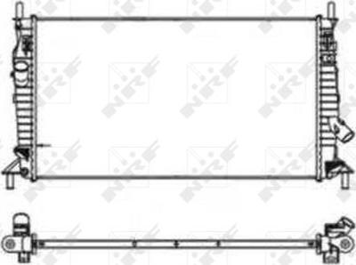 NRF 53403 - Radiaator,mootorijahutus onlydrive.pro