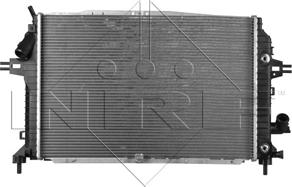 NRF 53082 - Radiator, engine cooling onlydrive.pro