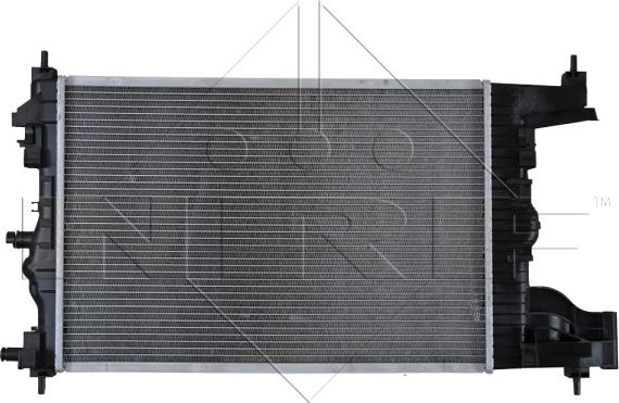 NRF 53155 - Radiator, engine cooling onlydrive.pro