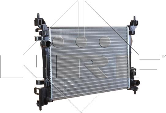 NRF 53115 - Radiator, engine cooling onlydrive.pro