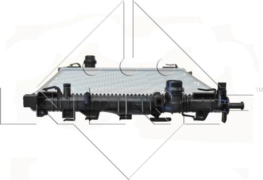 NRF 53811 - Radiator, engine cooling onlydrive.pro