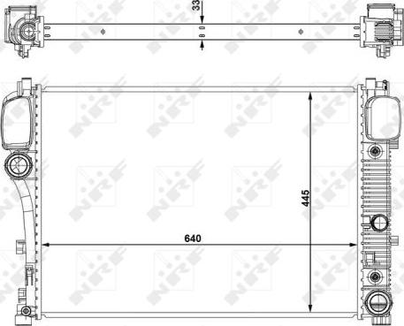 NRF 53839 - Radiaator,mootorijahutus onlydrive.pro