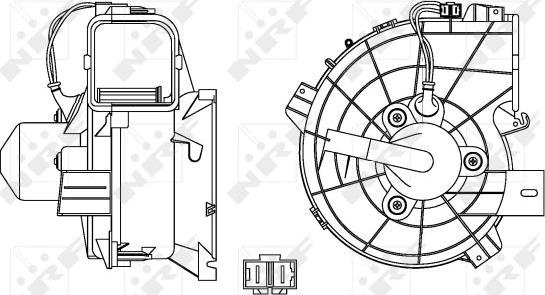 NRF 34153 - Interior Blower onlydrive.pro