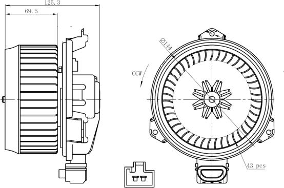 NRF 34268 - Interior Blower onlydrive.pro