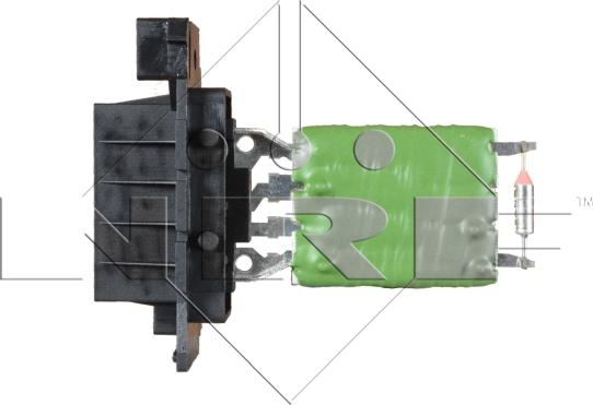 NRF 342041 - Resistor, interior blower onlydrive.pro