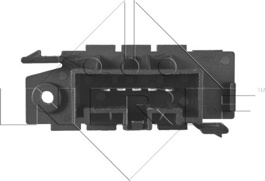 NRF 342041 - Resistor, interior blower onlydrive.pro