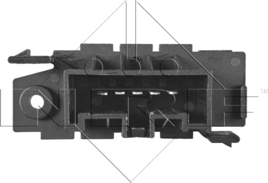 NRF 342012 - Resistor, interior blower onlydrive.pro