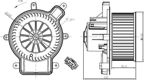 NRF 34270 - Interior Blower onlydrive.pro