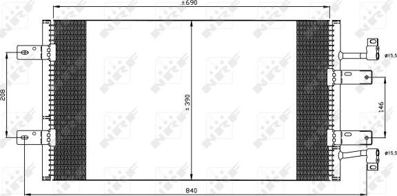 NRF 35900 - Kondensatorius, oro kondicionierius onlydrive.pro